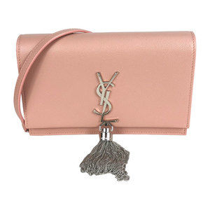 Saint Laurent Kate Chain Pink Shoulder Bag
